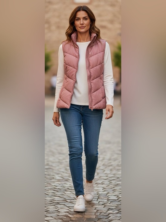 Aeropostale Jackets & Blazers - Aeropostale Vest Mauve Pink Women’s Small